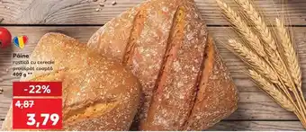 Kaufland Pâine rustică cu cereale proaspăt coaptă Ofertă