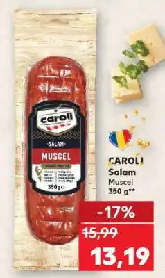 Kaufland CAROLI Salam Muscel 350 g Ofertă