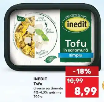 Kaufland INEDIT Tofu Ofertă