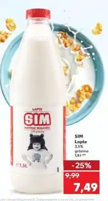 Kaufland SIM Lapte Ofertă