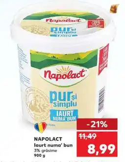 Kaufland NAPOLACT iaurt numa' bun Ofertă
