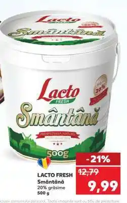 Kaufland LACTO FRESH Smântână Ofertă