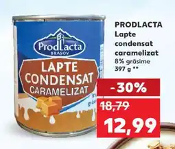 Kaufland PRODLACTA Lapte condensat caramelizat Ofertă
