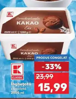 Kaufland Înghețată Ciocolată Ofertă