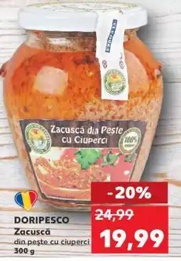 Kaufland DORIPESCO Zacuscă Ofertă