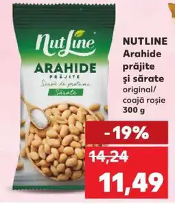 Kaufland NUTLINE Arahide Prăjite și Sărate Ofertă