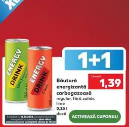 Kaufland Băutură energizantă carbogazoasă Ofertă