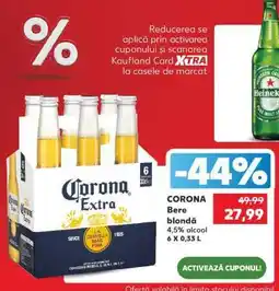Kaufland CORONA Bere blondă Ofertă