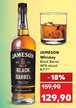 Kaufland JAMESON Whiskey Black Barrel Ofertă