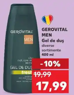 Kaufland GEROVITAL MEN Gel de duș Ofertă