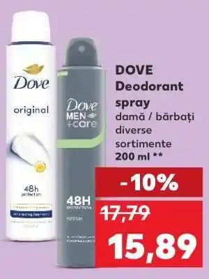 Kaufland DOVE Deodorant spray Ofertă
