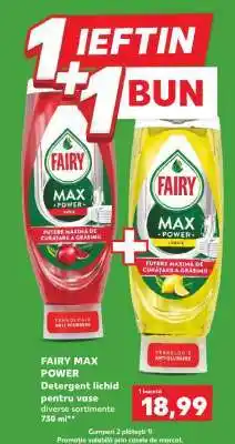 Kaufland FAIRY MAX POWER Ofertă