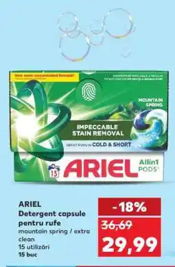 Kaufland ARIEL Detergent capsule pentru rufe Ofertă