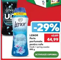 Kaufland LENOR Perle parfumate pentru rufe Ofertă