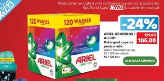 Kaufland ARIEL GRANDIOS / ALLIN1 Ofertă