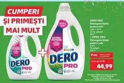 Kaufland DERO PRO Detergent lichid pentru rufe color / activ Ofertă