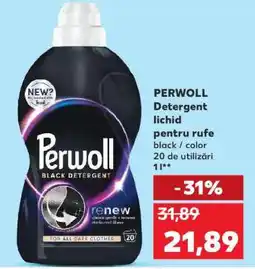 Kaufland PERWOLL Detergent lichid pentru rufe Ofertă