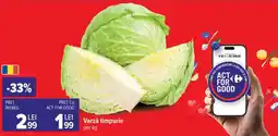 Carrefour Varză timpurie Ofertă