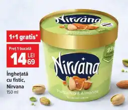 Carrefour Înghețată cu fistic, Nirvana Ofertă