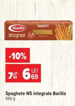 Carrefour Spaghete N5 integrale Barilla Ofertă