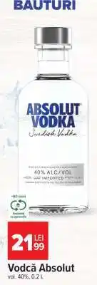 Carrefour Vodcă Absolut Ofertă