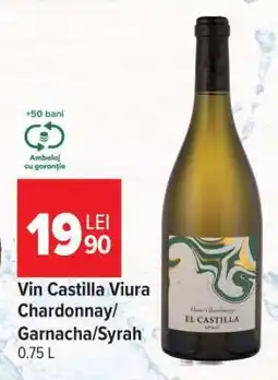 Carrefour Vin Castilla Viura Chardonnay/Garnacha/Syrah Ofertă
