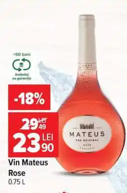 Carrefour Vin Mateus Rose Ofertă