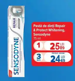 Carrefour Pastă de dinți Repair & Protect Whitening Sensodyne Ofertă
