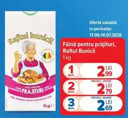 Carrefour Făină pentru prăjituri, Raftul Bunicii Ofertă