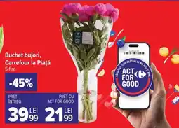 Carrefour Buchet bujori, Carrefour la Piață Ofertă