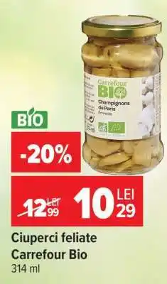 Carrefour Ciuperci feliate Carrefour Bio Ofertă
