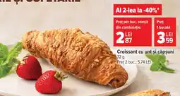 Carrefour Croissant cu unt și căpșuni Ofertă