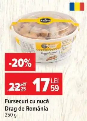 Carrefour Fursecuri cu nucă, Drag de România Ofertă