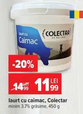 Carrefour Iaurt cu caimac Colectar Ofertă
