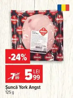 Carrefour Șuncă York Angst Ofertă