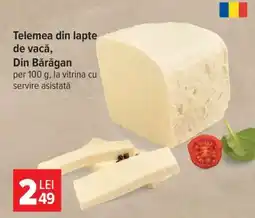 Carrefour Telemea din lapte de vacă din Bărăgan Ofertă
