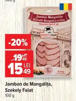 Carrefour Jambon de Mangalița, Szekely Falat Ofertă