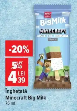 Carrefour Înghețată Minecraft Big Milk Ofertă