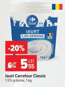 Carrefour Iaurt Carrefour Classic Ofertă
