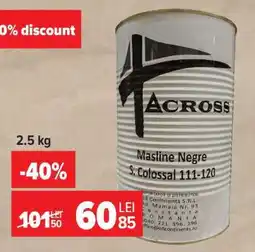 Carrefour Masline Negre S. Colossal 111-120 Ofertă