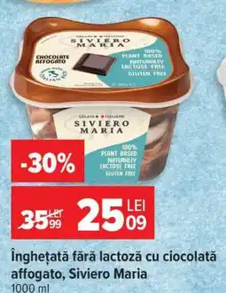 Carrefour Înghețată fără lactoză cu ciocolată affogato, Siviero Maria Ofertă
