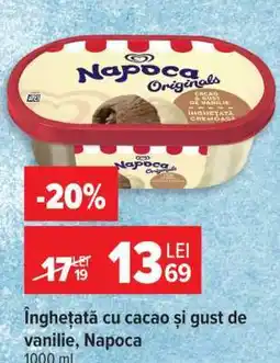 Carrefour Înghețată cu cacao și gust de vanilie, Napoca Ofertă