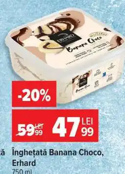 Carrefour Înghețată Banana Choco, Erhard Ofertă