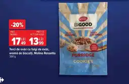 Carrefour Terci de ovăz cu fulgi de ovăz, aromă de biscuiți, Molino Rossetto Ofertă