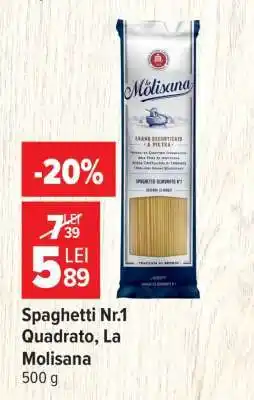 Carrefour Spaghetti Nr.1 Quadrato, La Molisana Ofertă