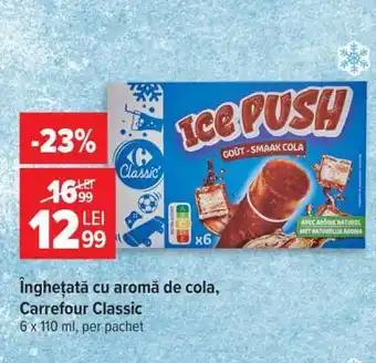 Carrefour Înghețată cu aromă de cola, Carrefour Classic Ofertă
