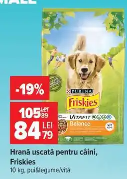 Carrefour Hrană uscată pentru câini Friskies Ofertă