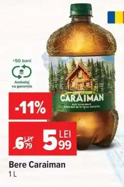 Carrefour Bere Caraiman Ofertă