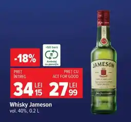 Carrefour Whisky Jameson Ofertă