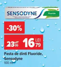 Carrefour Pastă de dinți Fluoride Sensodyne Ofertă